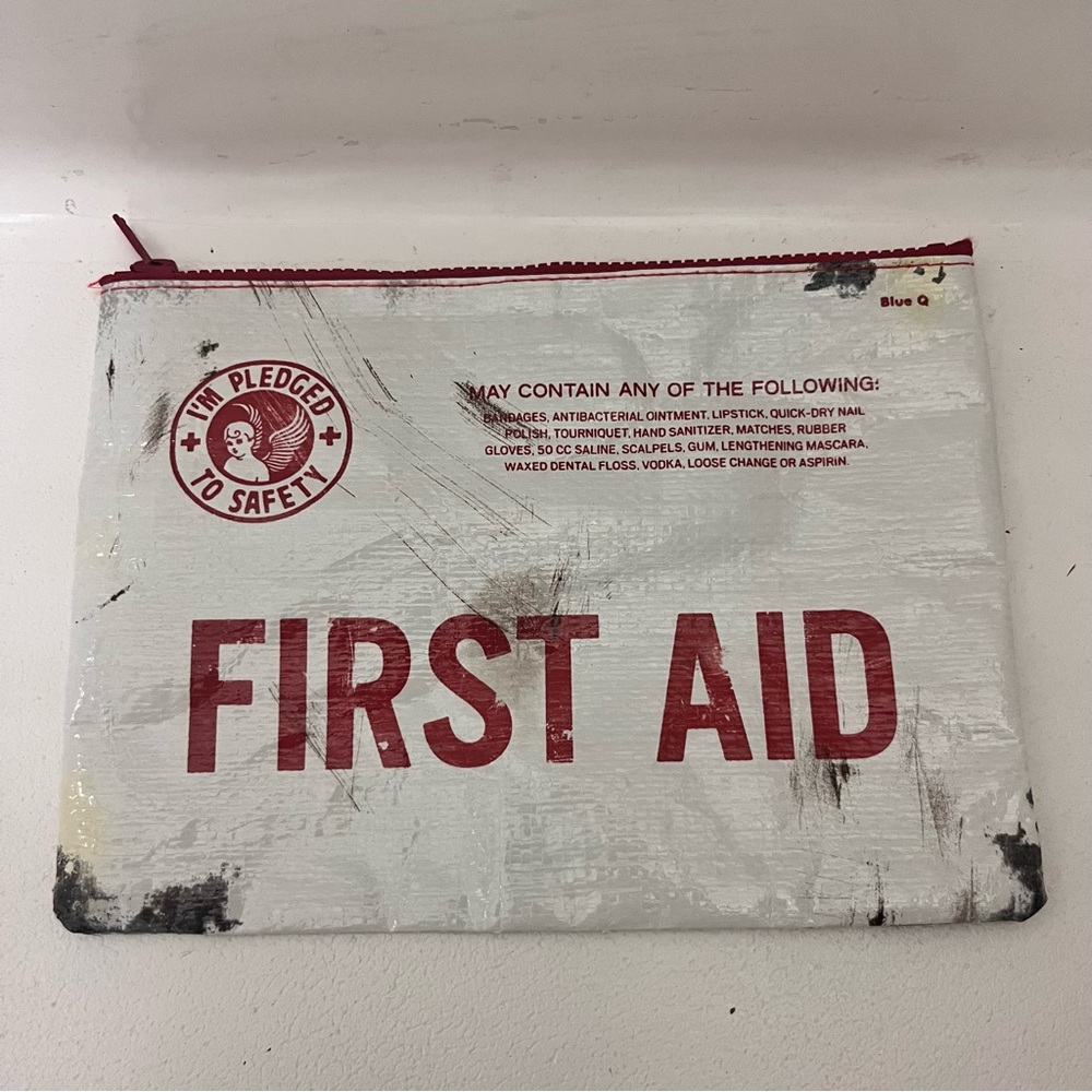 Blue Q First Aid Zip Pouch